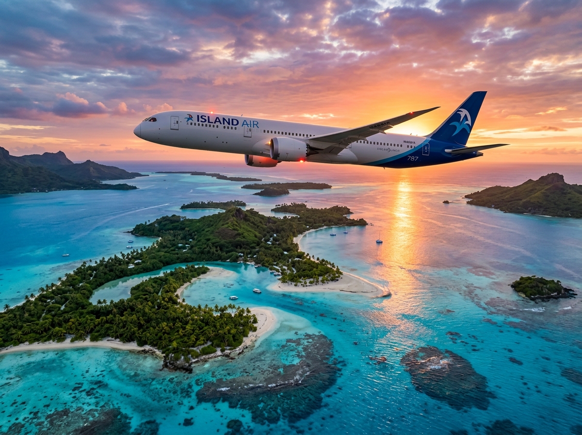 Let's Travel - Avión volando